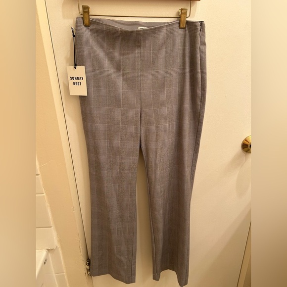 Sunday best wide leg plaid pants size 8 - Picture 1 of 2